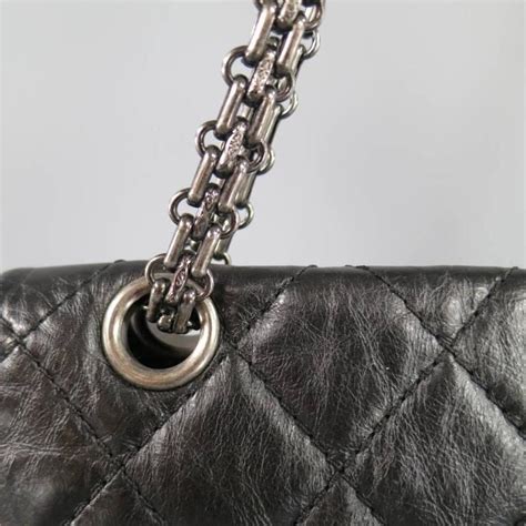 chanel reissue chain pull hair|chanel 2.55 chain strap.